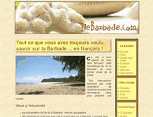 Tablet Screenshot of ilebarbade.com